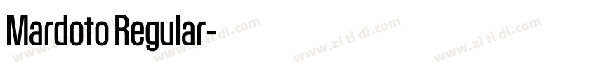 Mardoto Regular字体转换 Mardoto Regular字体转换